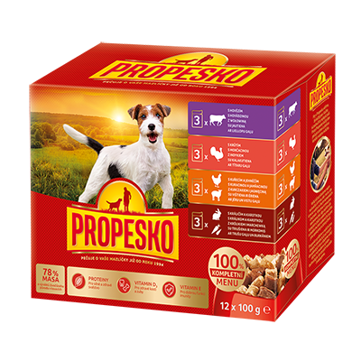 Propesko kapsička 12 x 100 g